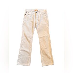James Cured by Seun White Low-rise Bootcut Jeans